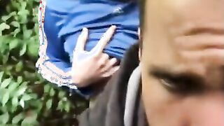 Bareback Amateur Takes Big Cock Anal and Blowjob