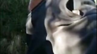 Old Daddies Bareback in the Great Outdoors
