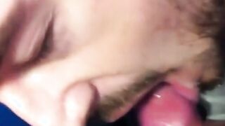 Public WC Blowjob by Amateur Cum Sucker