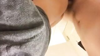 Older man takes control and barebacks younger stud.