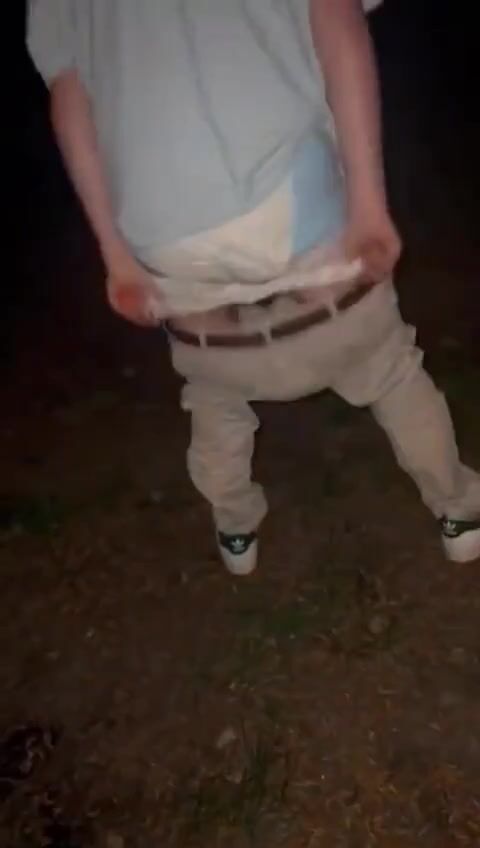 Diaper Boy Public Mess