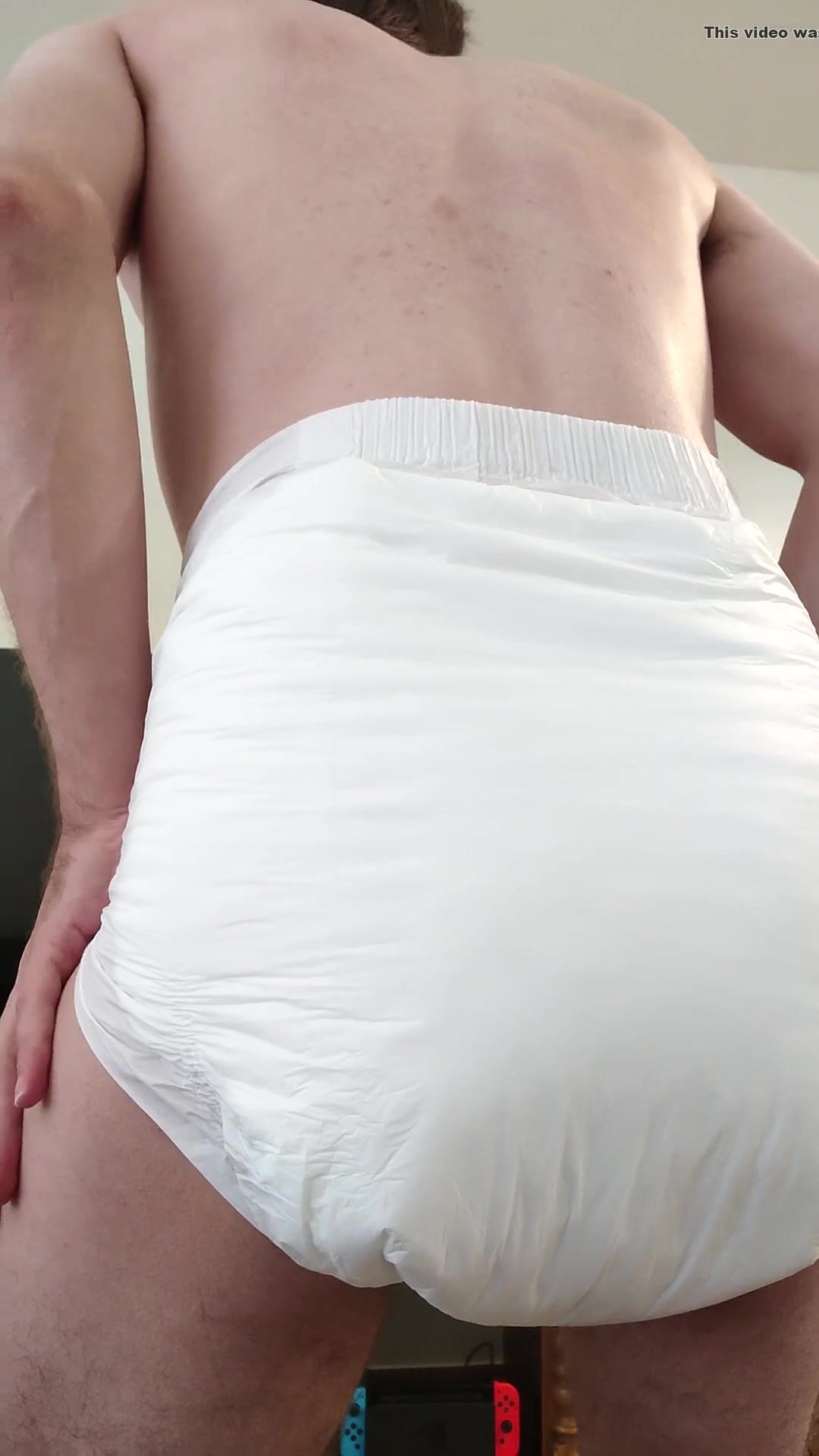Messing my diaper - video 40