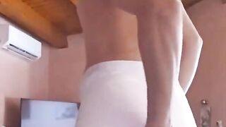 Messy diaper cuckold