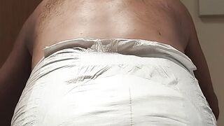 Pooping my diaper - video 25