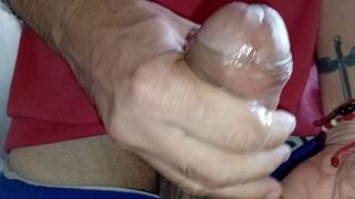 Monster dick finishing thick cum
