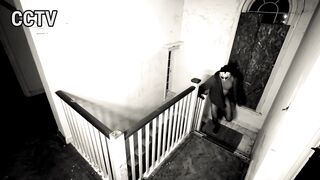 Delivery boytoy tied up and fucked by masked man in abandoned house