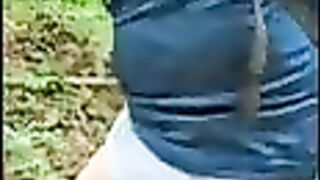 Diaper boy hiking