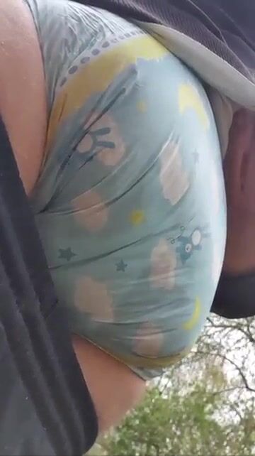 Public diaper boy messes