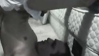 Diaper boy taking own load