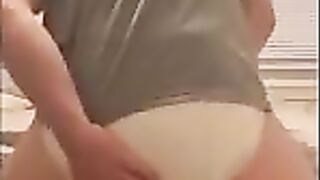 Messy diaper boy