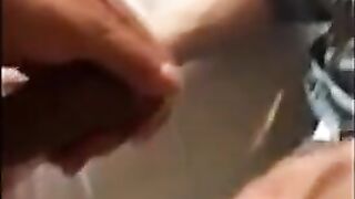 Amateur Interracial: Sucking 9 Inches of Black Cock