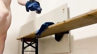 big dick boy in the shower