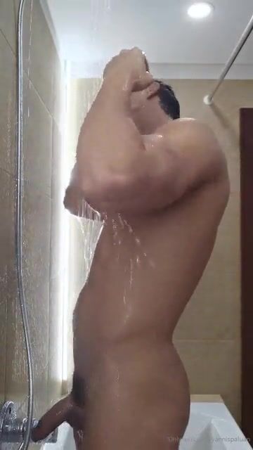 hot chech boy in the shower