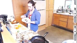 CUTE STRAIGHT BOYS IN THE KITCHEN