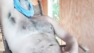 Daddy loves to sniff his own underwear