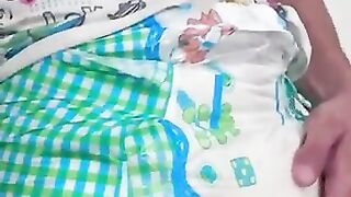 Latino Diaper Boy