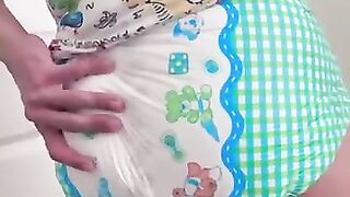 Latino Diaper Boy