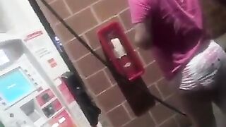 Diapered at the Gas Pump