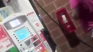 Diapered at the Gas Pump