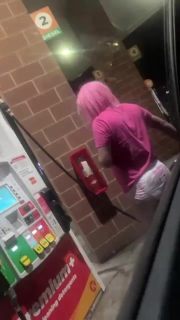 Diapered at the Gas Pump