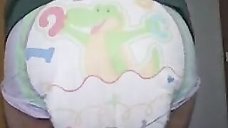 Warm mess in my diaper