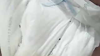 Diaper boy piss