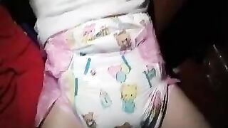 Bedtime diaper boy