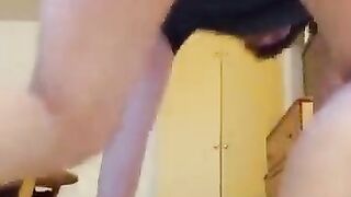 Farting on diaper