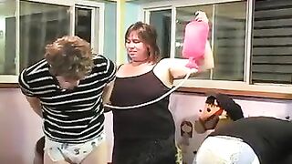Diaper Boys Punished
