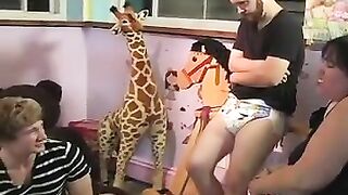 Diaper Boys Punished