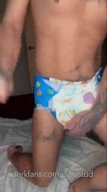 Diaper boy messes and wets [Pt 1]