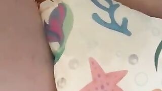 wetting diaper boy
