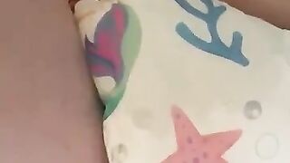 wetting diaper boy