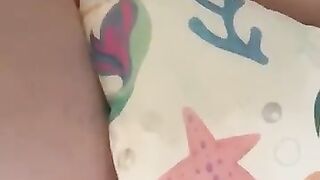 wetting diaper boy