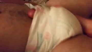 Naughty Diaper Boy Jerked Off By Daddy