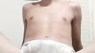 Diaper Boy Being a Diaper Boy