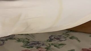 Diaper Boy Completely Soaks Himself