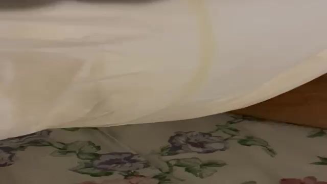 Diaper Boy Completely Soaks Himself