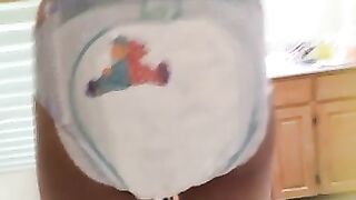 Lil Diaper Boy In Pampers