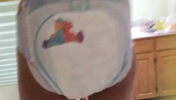 Lil Diaper Boy In Pampers