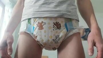 diaper boy wetting