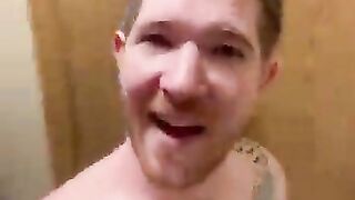 Boy playing in wet diaper