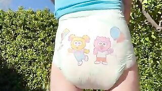 Swim Diaper Mess
