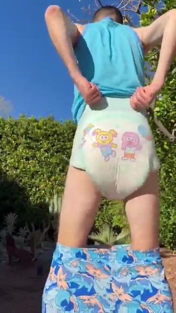 Swim Diaper Mess