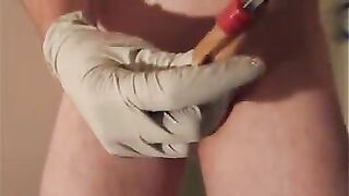 Foley catheter and diaper