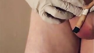 Foley catheter and diaper