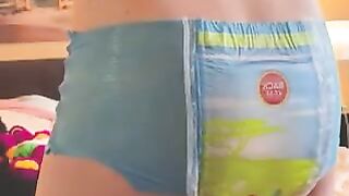 Pull ups diaper mess - video 2