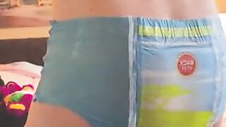 Pull ups diaper mess - video 2