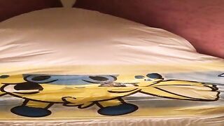 Plastic ABU Peekabu diaper fart and pee