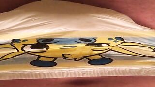 Plastic ABU Peekabu diaper fart and pee